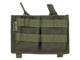 M14/SR25 pungă dublă deschisă MOLLE - verde [AS-Tex]