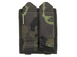 Pungă dublă cu autoblocare EVO scorpion/MP5 pungă MOLLE - vz.95 ripstop [AS-Tex]