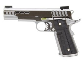 Airsoft pistol KP1911 - GBB, metal complet, două tonuri [ASCEND]