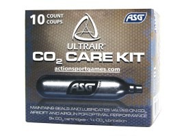 Kit de îngrijire CO2 Ultrair (9 cartușe regulate & 1 cartuș de lubrifiere) [ASG]