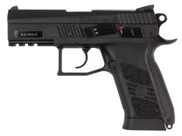 Armă cu aer comprimat CZ 75 P-07 Duty, blowback, CO2, cal. 4.5mm (.177) - Negru [ASG]