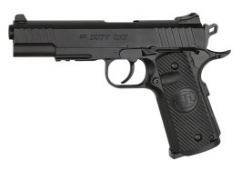 Pistol cu aer comprimat STI® DUTY ONE, blowback, CO2, cal. 4.5mm (.177) - Negru [ASG]