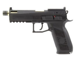 Pistol airsoft CZ P-09 Optic Ready, glisieră metalică, carcasă CO2 blowback [ASG]