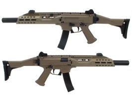 Pușcă airsoft CZ Scorpion EVO 3 A1 B.E.T. Carbine - FDE DT [ASG]