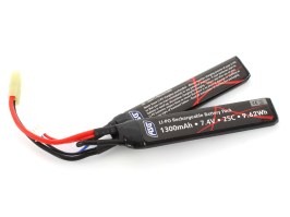 Baterie Li-Po 7,4V 1300mAh 25C/35C - Mini CQB [ASG]