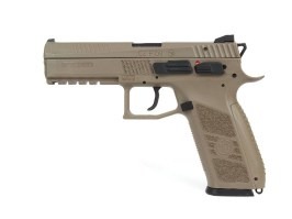 Airsoft pistol CZ P-09 FDE, Gaz blowback [ASG]