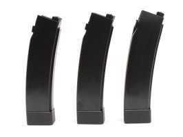 Set de încărcătoare midcap 3pcs pentru ASG Scorpion EVO 3 A1, 75 rds - negru [ASG]