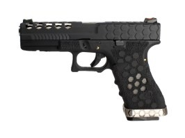 Pistol Airsoft GBB G-HexCut VX01 - Negru [AW Custom]