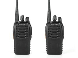 Set de 2 bucăți BF-888S UHF 400-470MHz Single Band Radios [Baofeng]