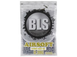 Airsoft BBs BLS Ultimateheavy Stainless 0,38 g | 1000pcs - gri [BLS]