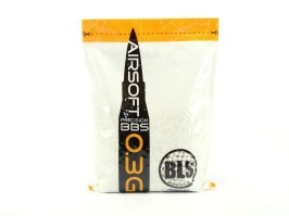 Airsoft BBs BLS Precision Grade 0,30 g | 3300 buc | 1 kg - alb [BLS]