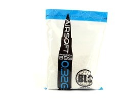 Airsoft BBs BLS Precision Grade 0,32 g | 3120 buc | 1 kg - alb [BLS]