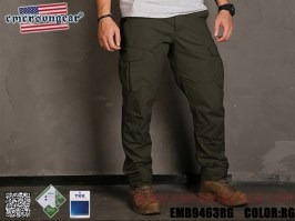 Blue Label Ergonomic Fit Pantaloni lungi - Ranger Green, mărimea L (34) [EmersonGear]