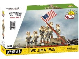 3 figuri - Kit pentru ridicarea drapelului pe Iwo Jima 1945 [Cobi]