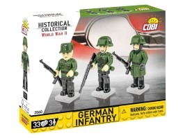 3 figurine cu accesorii Armata germană [Cobi]