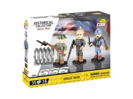 3 figurine cu accesorii - Primul Război Mondial [Cobi]