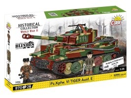 WW II PzKpfw VI Tiger Ausf E Model Kit, 2-in-1 (1:35) [Cobi]