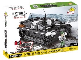 WW II Stug III Ausf F/8 & Flammpanzer, 2v1 (1:35) [Cobi]