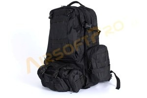 geantă rucsac 45L Combat combine - negru [A.C.M.]