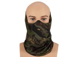 Mască de față Warrior Defender (colier) - Multicam Tropic [Cygnus Armory]