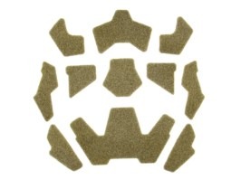 Set de dungi Velcro pentru cască - Coyote [Cygnus Armory]