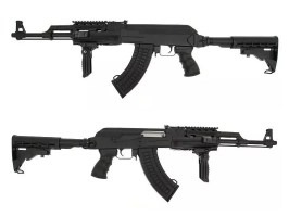 Pușcă airsoft AK47C Tactical (CM.028C), ABS [CYMA]