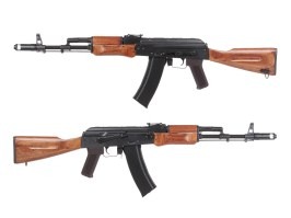 Pușcă airsoft AK-74 Platinum (CM.056), construcție integrală din oțel, lemn adevărat, ETU [CYMA]