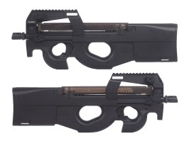 Pistol-mitralieră Airsoft FN Herstal P90 (CM.060) – Negru, însemne autorizate [CYMA]