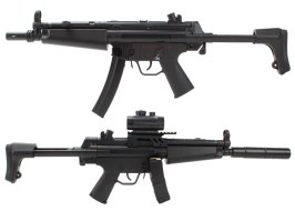 Mitralieră Airsoft CM.023 Sportline cu accesorii [CYMA]