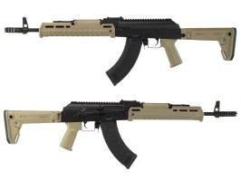 Pușcă airsoft AKM MOE / ZHUKOV (CM.077A) - full metal - TAN [CYMA]