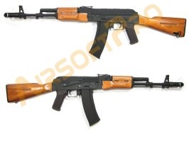 Pușcă airsoft AK-74N - Oțel, lemn laminat (CM.048) [CYMA]