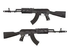 Pușcă airsoft AK74 Tactical, corp din oțel (CM.048A) [CYMA]