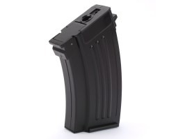 Magazin Hi-Cap din plastic pentru seria AK - 220 cartușe - negru [CYMA]