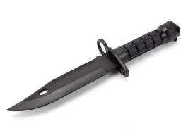 Cuțit M9 din cauciuc tactic, baionetă - Negru [CYMA]