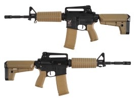 Pușcă airsoft M4 AR15 Classic Charlie - TAN / Negru [Delta Armory]