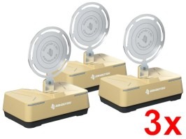 Țintă electronică de antrenament airsoft Sentry 2 BT - TAN, SET DE 3 PIESE [E-Shooter]