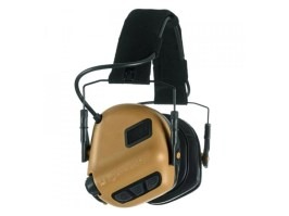 Protector auditiv electronic M31 PLUS cu intrare AUX - Coyote Brown [EARMOR]