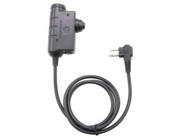Buton PTT M51 pentru radiouri Motorola cu 2 pini [EARMOR]