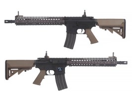 Pușcă Airsoft MK18 MOD1 12” (EC-620) sub licență COLT – negru / DE [E&C]