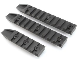 Șine metalice pentru foregrips Keymod - 3 buc [E&C]