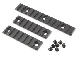 Șine metalice CNC RIS pentru foregrips URX3 - 3 buc [E&C]