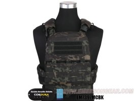 Suport de plăci AVS, versiune grea - Multicam negru [EmersonGear]