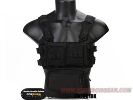 Chest Rig Micro Fight Chissis MK3 - Negru [EmersonGear]