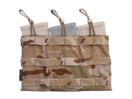 5.56 Triple Open Top Magazine Pouch - Multicam Arid [EmersonGear]