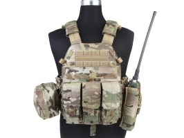 LBT6094A Suport pentru plăci cu 3 pungi - Multicam [EmersonGear]