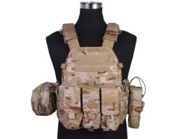 LBT6094A Suport pentru plăci cu 3 pungi - Multicam Arid [EmersonGear]