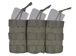 Modular Open Top Triple MAG Pouch - Foliage Green [EmersonGear]