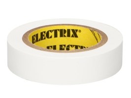 Bandă electrică PVC Electrix 0,13x15x10m - alb [Anticor]