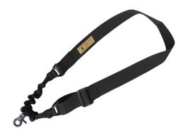 Un singur punct bungee pușcă sling - negru [EmersonGear]