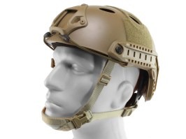 Cască FAST, tip PJ MODEL NOU - Dark Earth [EmersonGear]